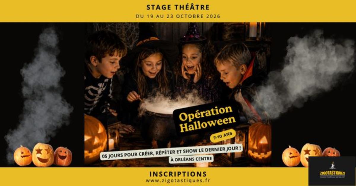 Stage 7-10 ans : Opération Halloween ! – Du 19 au 23 octobre 26