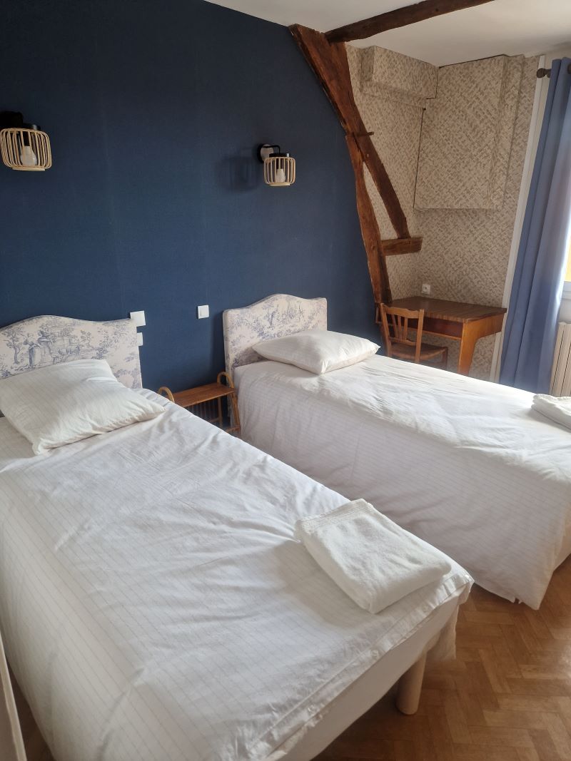 Chambre-deux-lits-simples  - Crédit photo : Brigitte Allaire