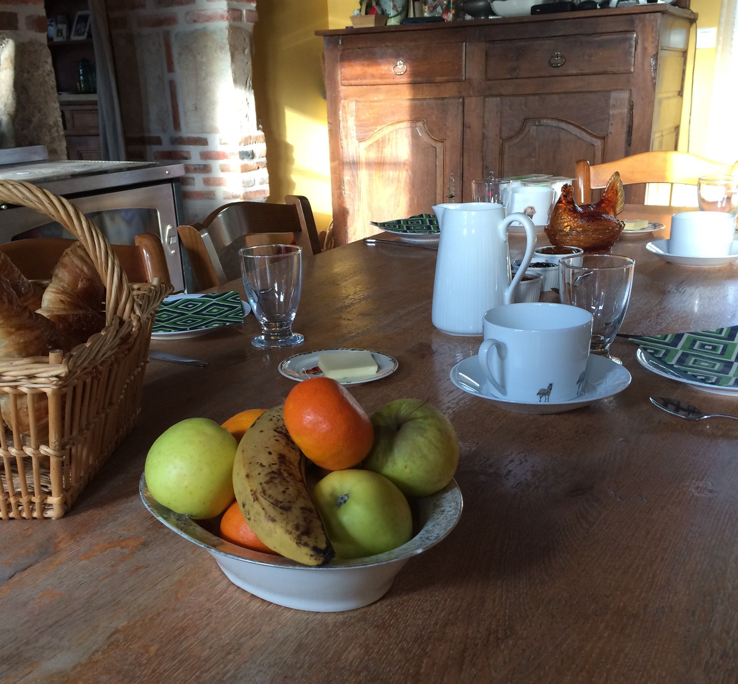 Le petit déjeuner - Crédit photo : © LES GORGEATS