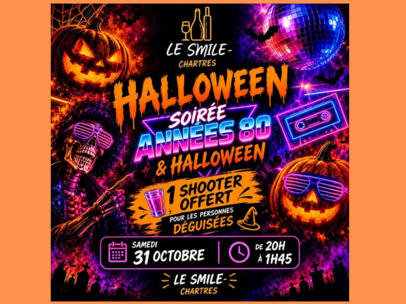 Le Smile - Soirée "Années 80 & Halloween"