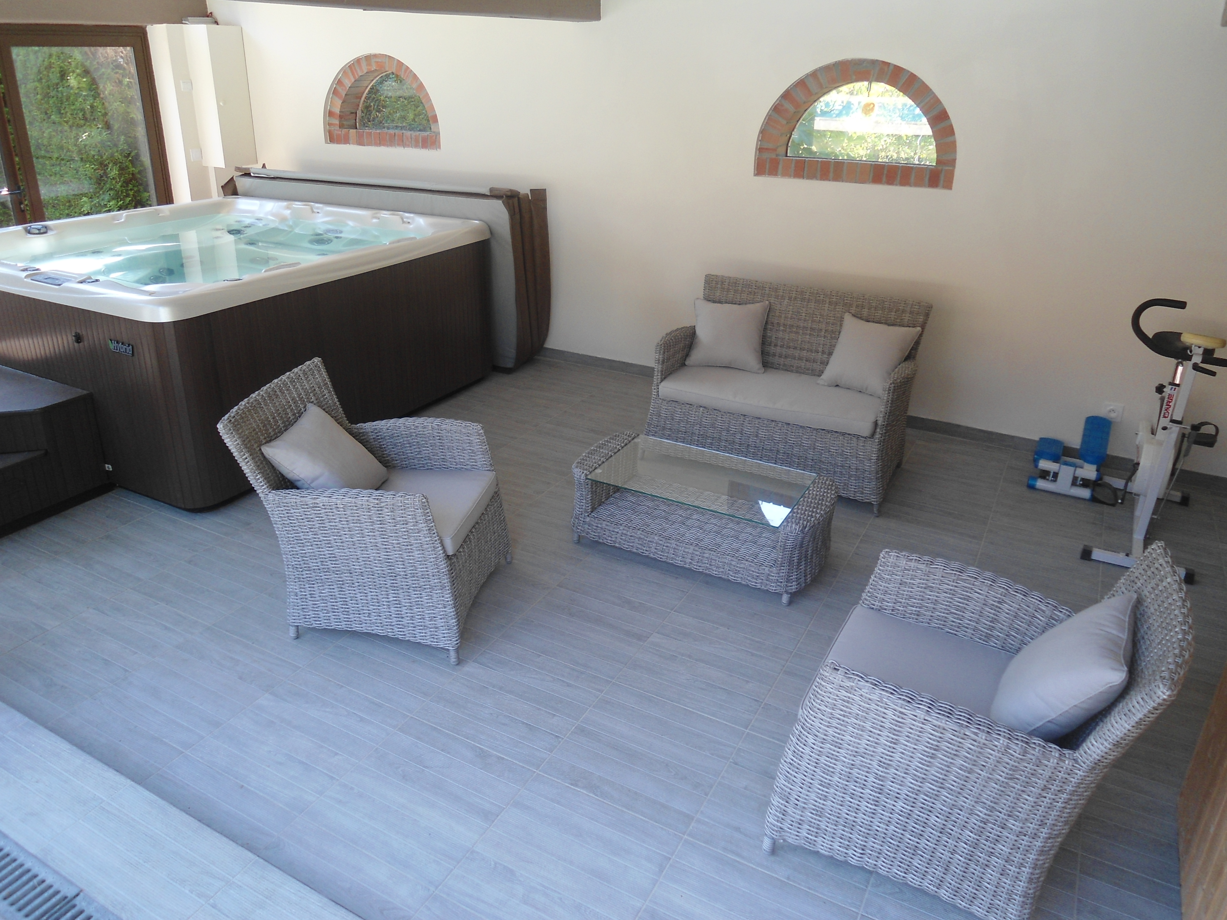 Salle SPA détente - Crédit photo : Chambres d'Hôtes Les Frappiers