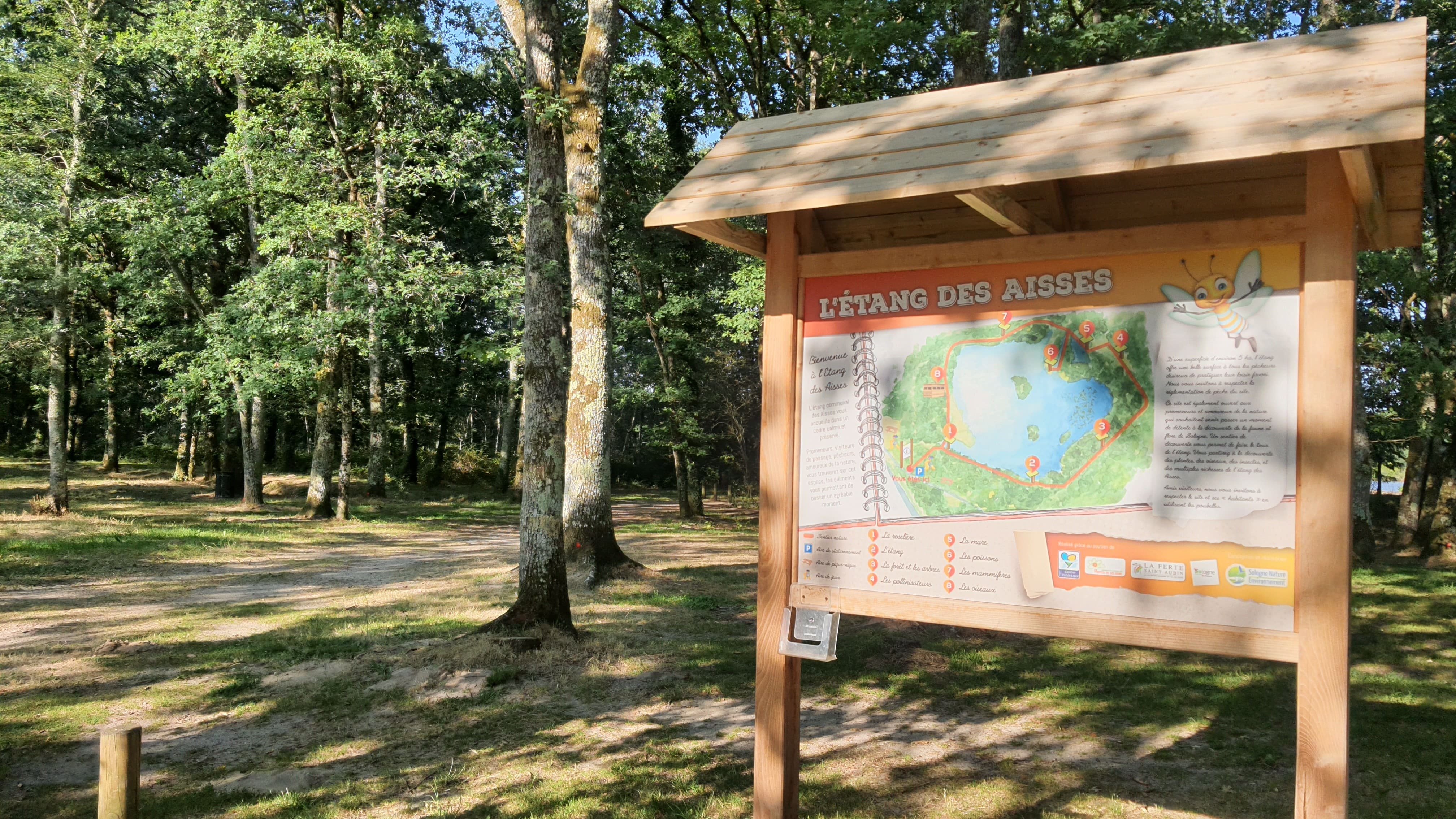 Aire de l'étang des Aisses