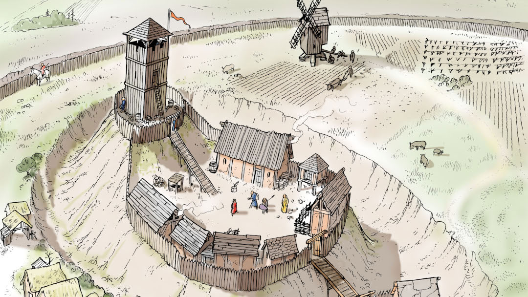 Ateliers archéologie : Motte castrale – De 6 à 8 ans